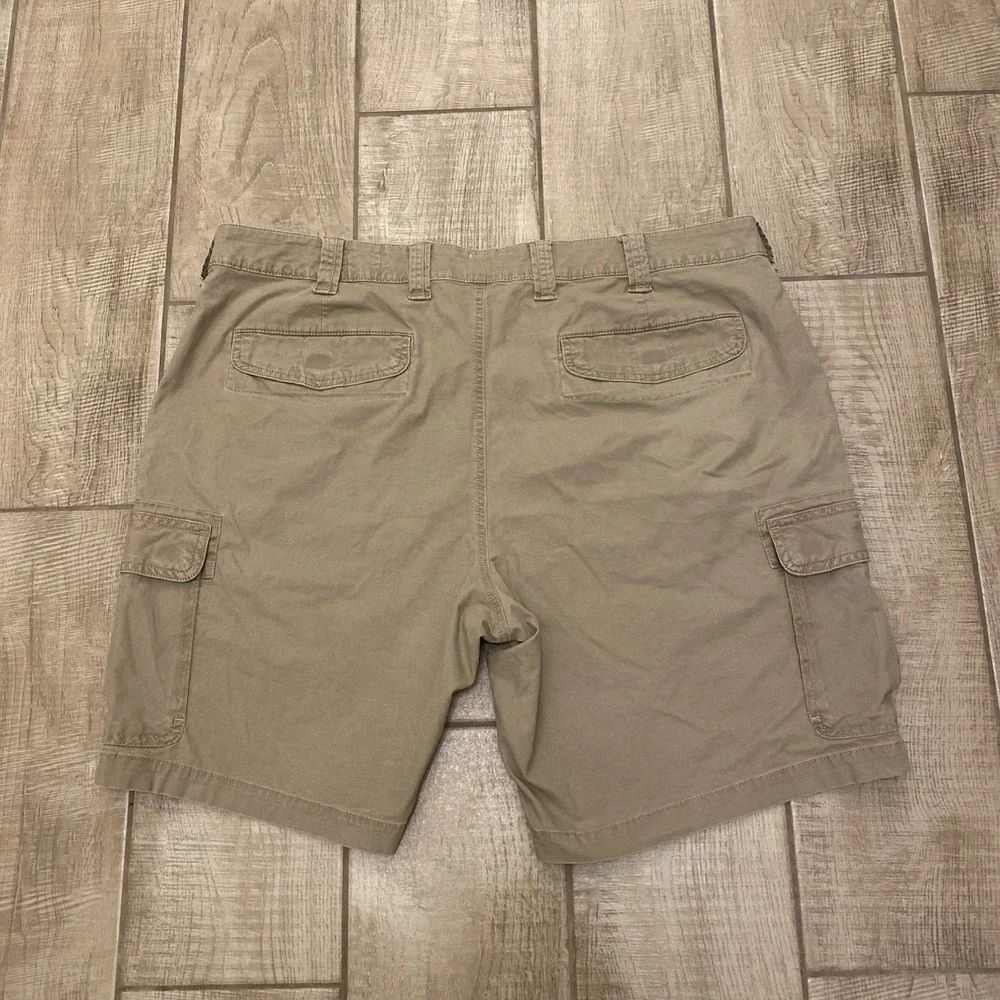 Red Head Cargo Shorts Men 42 Beige Brown Ripstop Fabric Hiking Fishing Outdoors